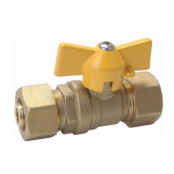 GAS VALVE_Brass Gas Ball Valve With Full Bore_Art.TS 368