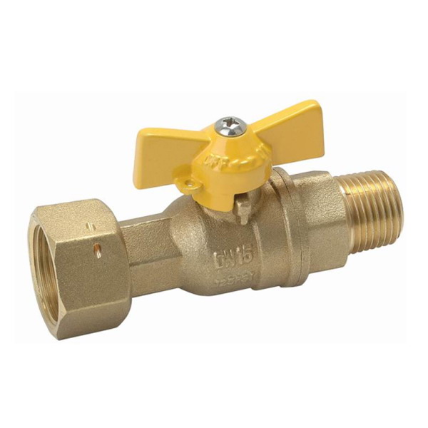 GAS VALVE_ Brass Gas Valve With Full Bore_Art.TS 621