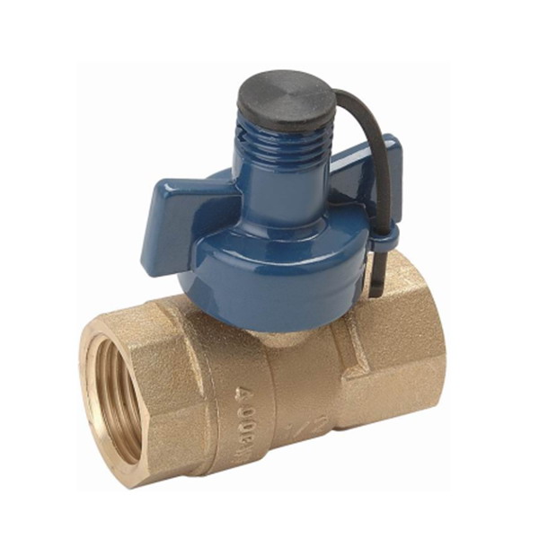 WATER METER VALVE_ Brass Ball Valve With Full Bore_Art.TS 709