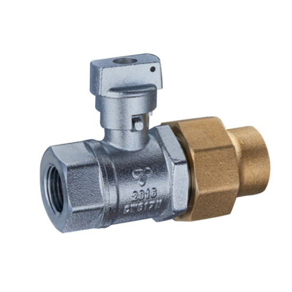  BRASS BALL VALVE _Ball valve with brass cap_Art.TS 4001F