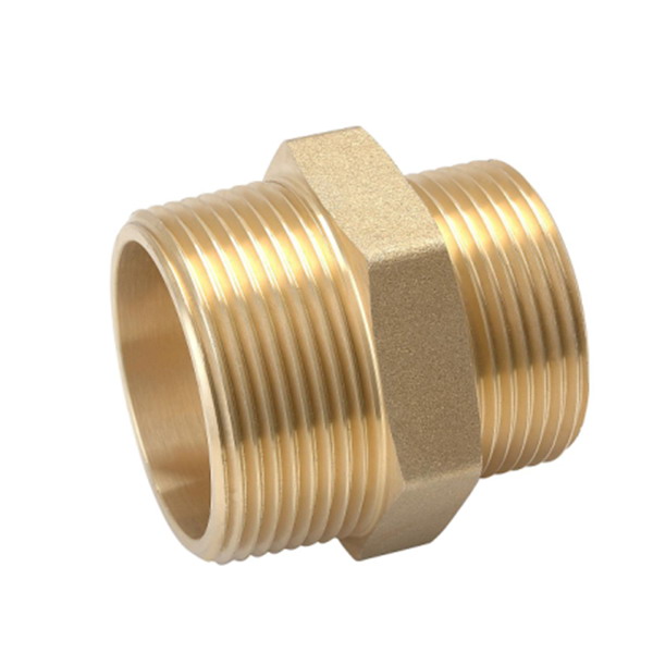 other fittings_​Brass Male Threaded Reducer Pipe Nipples_Art.TS 2612