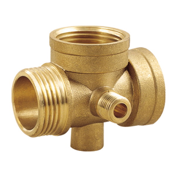 TEE_Brass 5-Way Connector Fittings_Art.TS-2221