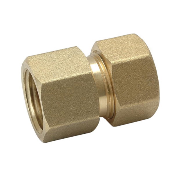 COMPRESSION FITTINGS_Brass Couplings Fittings For PEALPE Pipe_Art.TS 102