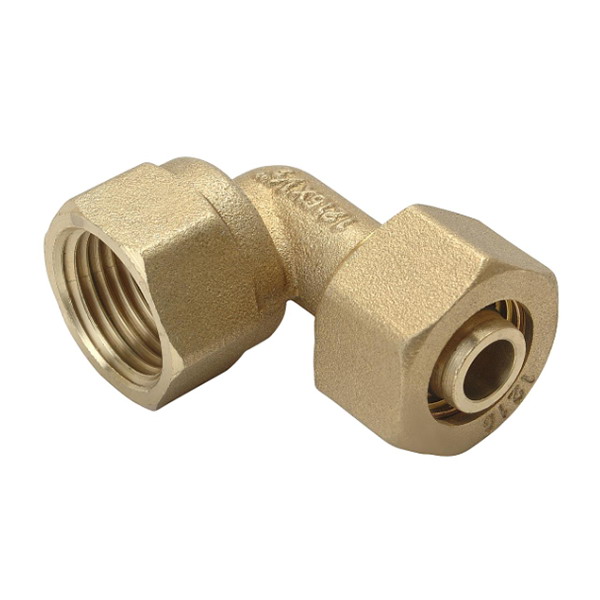 COMPRESSION FITTINGS_​PE/AL/PE Female Elbow_Art.TS 105