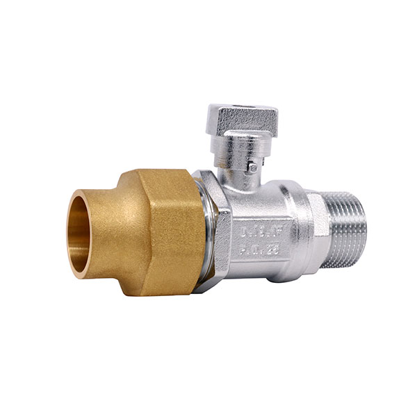  BRASS BALL VALVE _Ball valve with brass cap_Art.TS 4001M