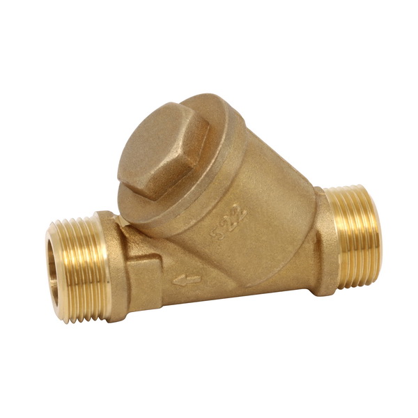  OTHER VALVES_Forged brass body with stainless filter_Art.TS 2522