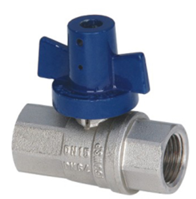 WATER METER VALVE_Brass Ball Valve With Full Bore Female/Female_Art.TS 409