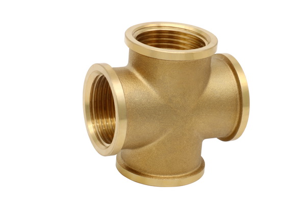 TEE_Brass 4-Way Connector Fittings_Art.TS 2592