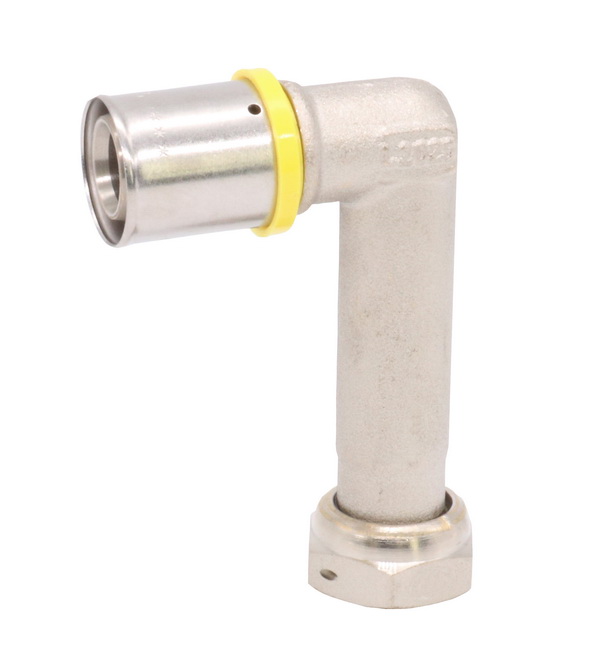 PEX PRESS FITTINGS_Brass Elbow For PEALPE Pipe_Art. TS 104P 2025XGMC